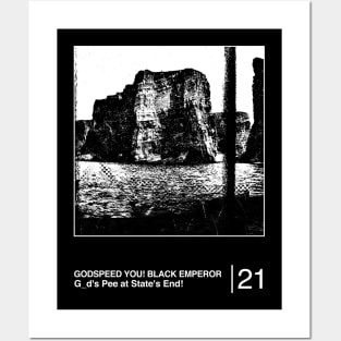 Godspeed You! Black Emperor / Minimalist Graphic Artwork Design Posters and Art